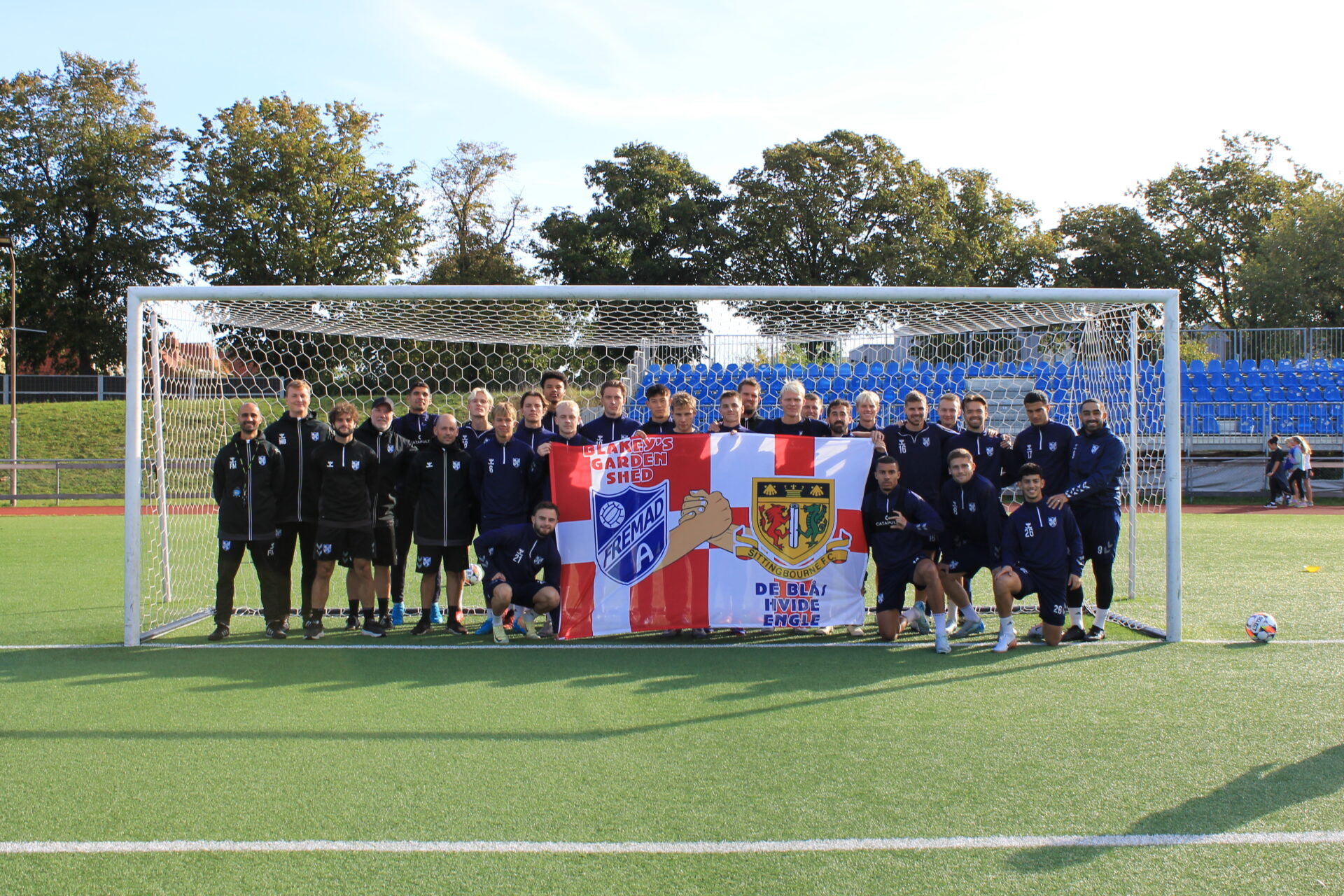 Sittingbourne F.C og Fremad Amager indgår formelt venskab